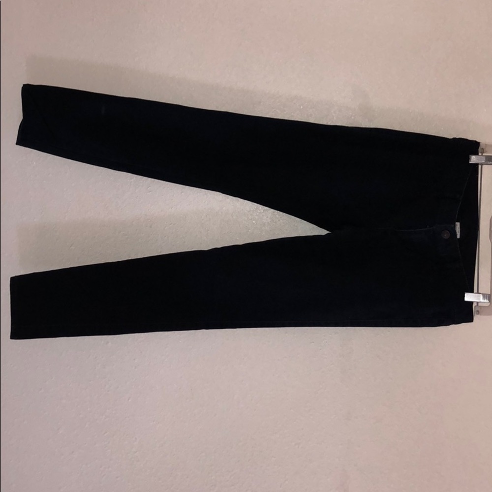 Abercrombie & Fitch Blue suede pants